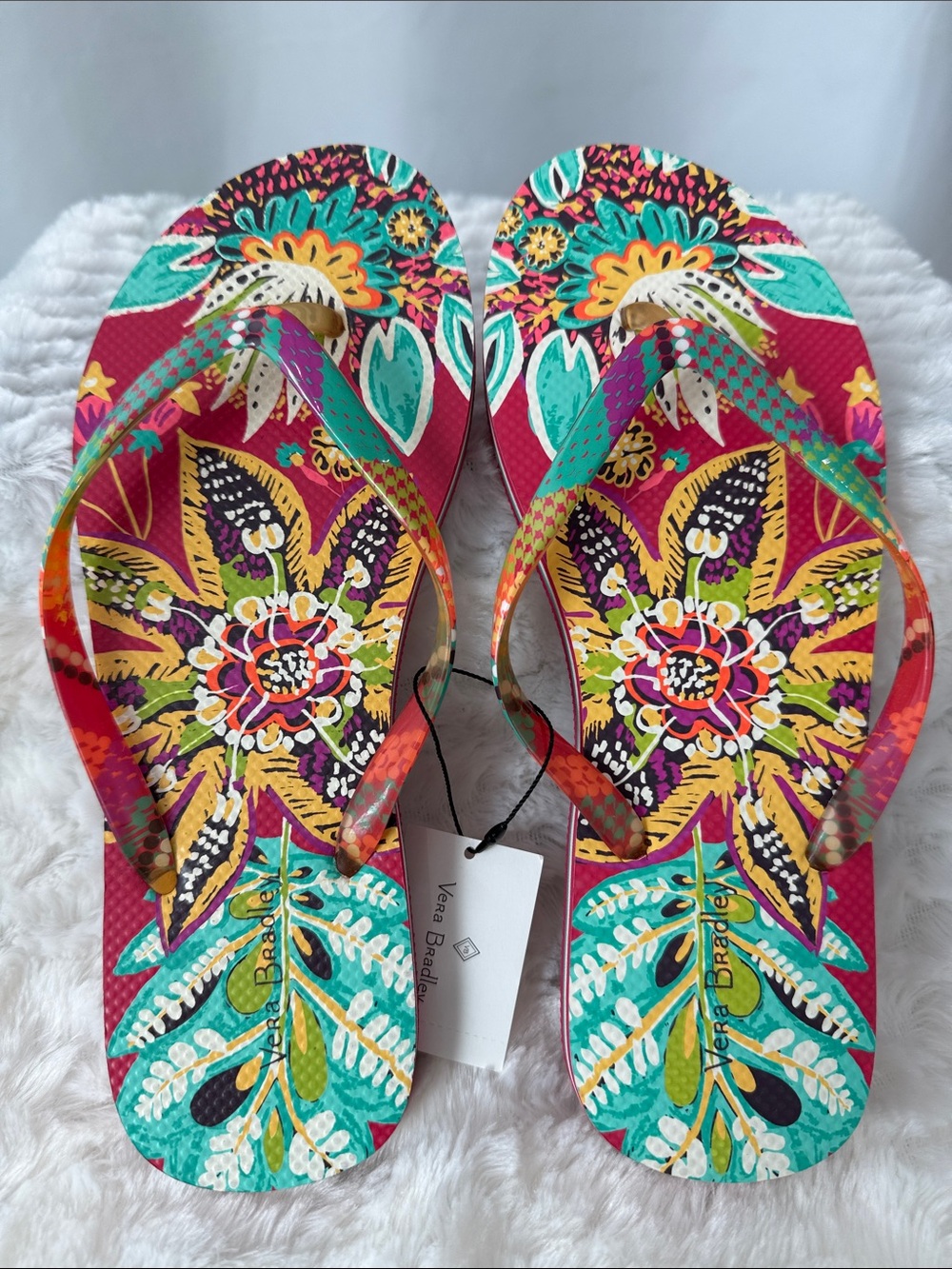 Vera Bradley Flip Flops - Rumba